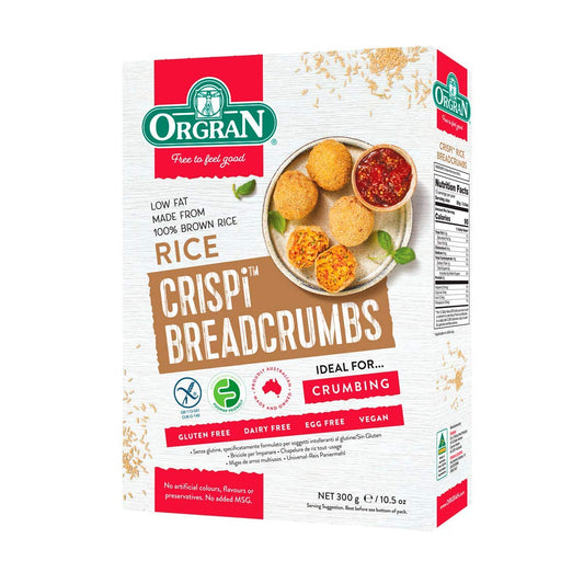 All Purpose Rice Crispi Breadcrumbs - Alimentos Saludables GT - Food Items - ORGRAN