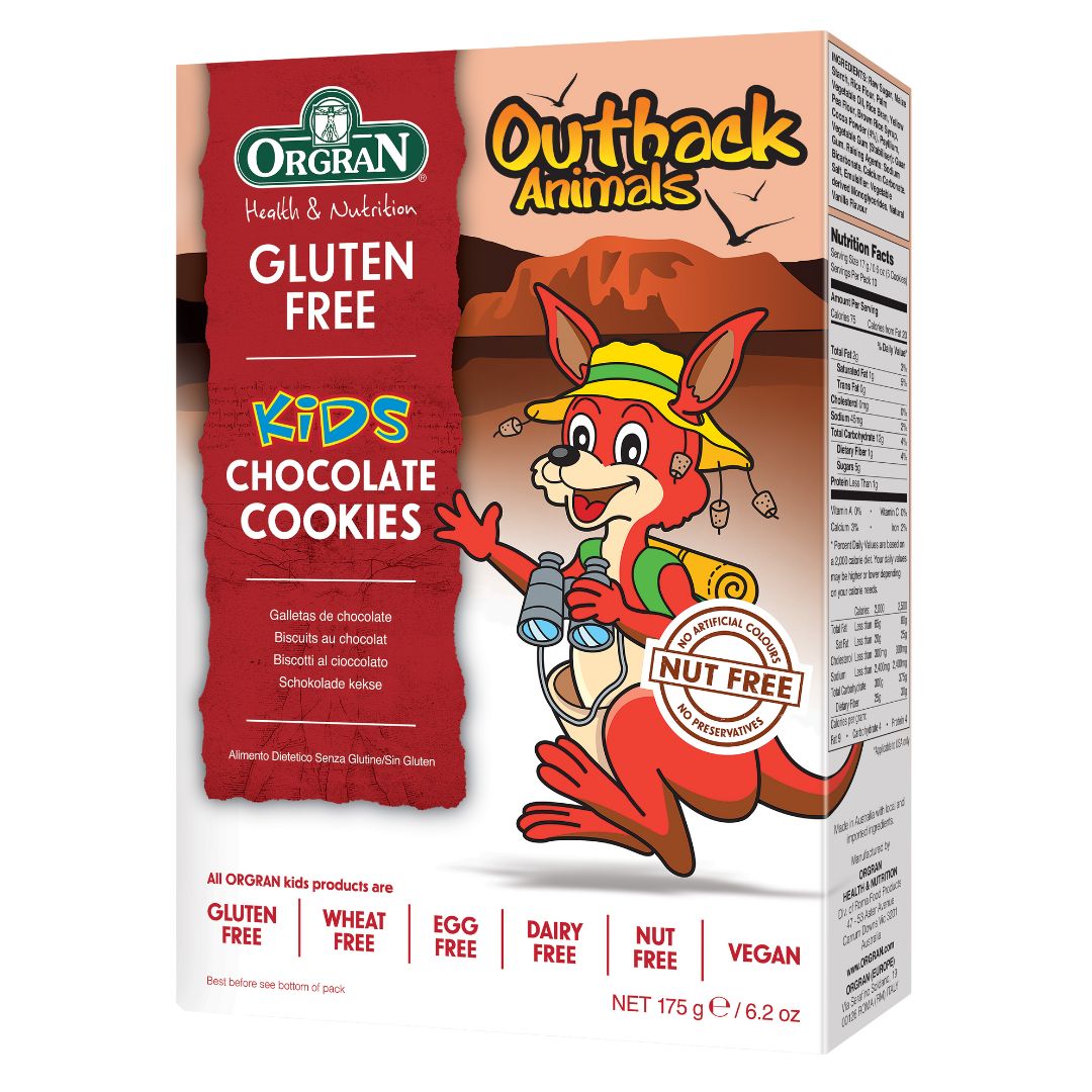 Galletas Outback Animals Chocolate - Alimentos Saludables GT - galletas - ORGRAN