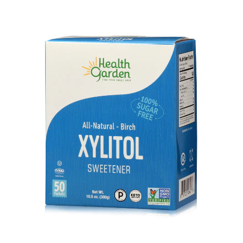 Xylitol 50 Packets - Alimentos Saludables GT - Sugar & Sweeteners - Health Garden