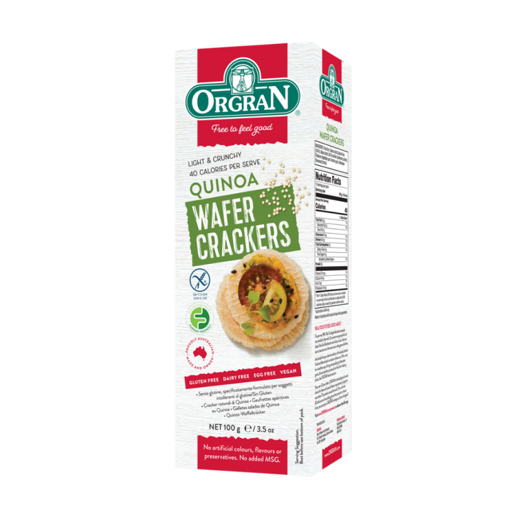 Obleas de quinoa - Alimentos Saludables GT - Crackers - ORGRAN