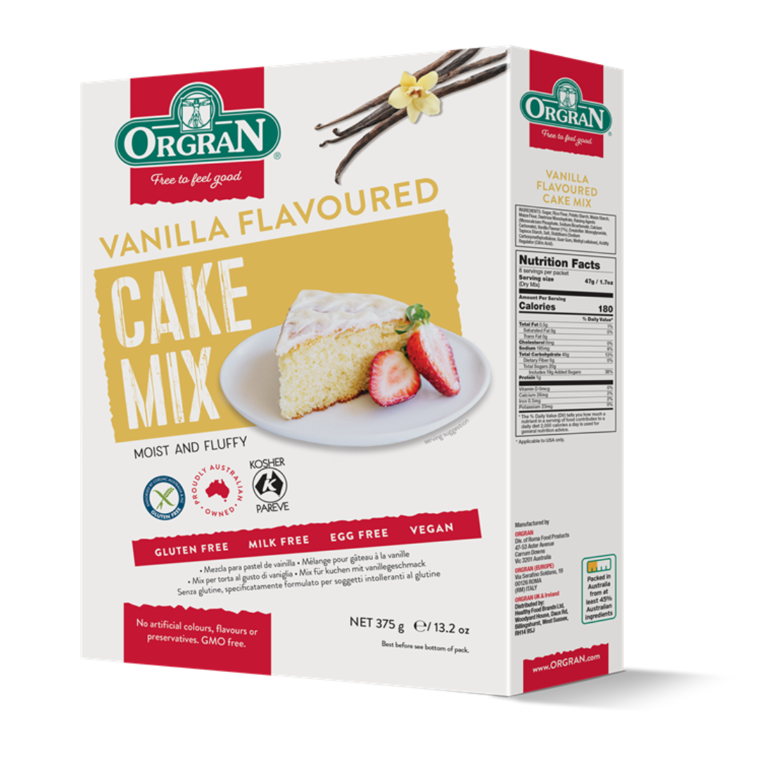 MEZCLA PASTEL VAINILLA SIN GLUTEN - Alimentos Saludables GT - - Alimentos Saludables GT