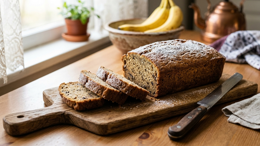 Pan de Banano Sin Gluten