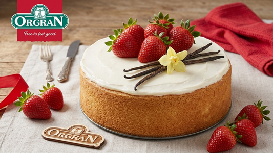 Pastel de Vainilla Sin Gluten
