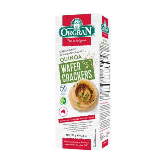Obleas de quinoa - Alimentos Saludables GT - Crackers - ORGRAN