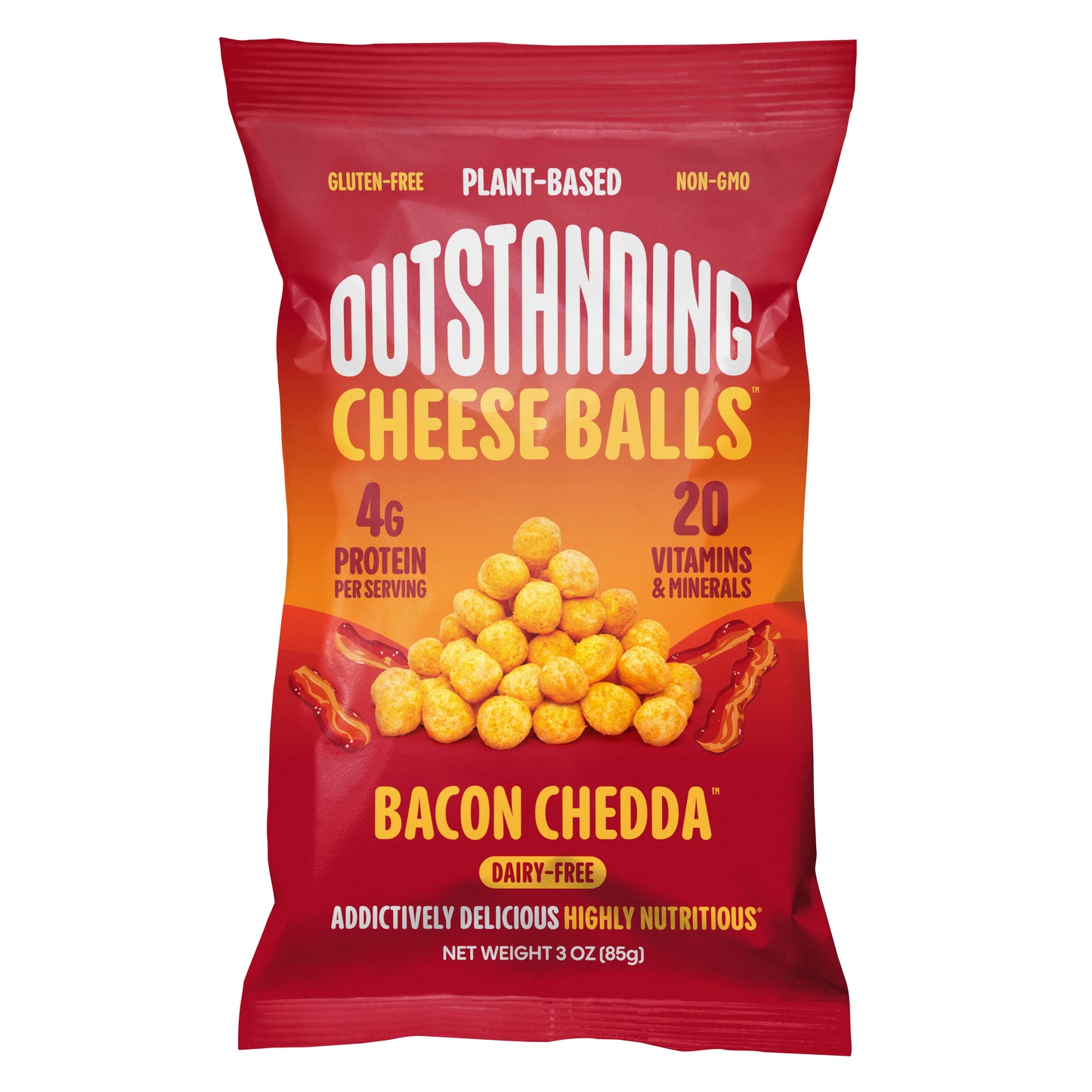 Bolitas de queso sabor tocino y queso chedar - Alimentos Saludables GT - Snack Foods - Alimentos Saludables GT