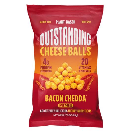 Bolitas de queso sabor tocino y queso chedar - Alimentos Saludables GT - Snack Foods - Alimentos Saludables GT